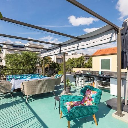 斯普利特Boutique Triple House With Garden & Roof Terrace别墅 外观 照片