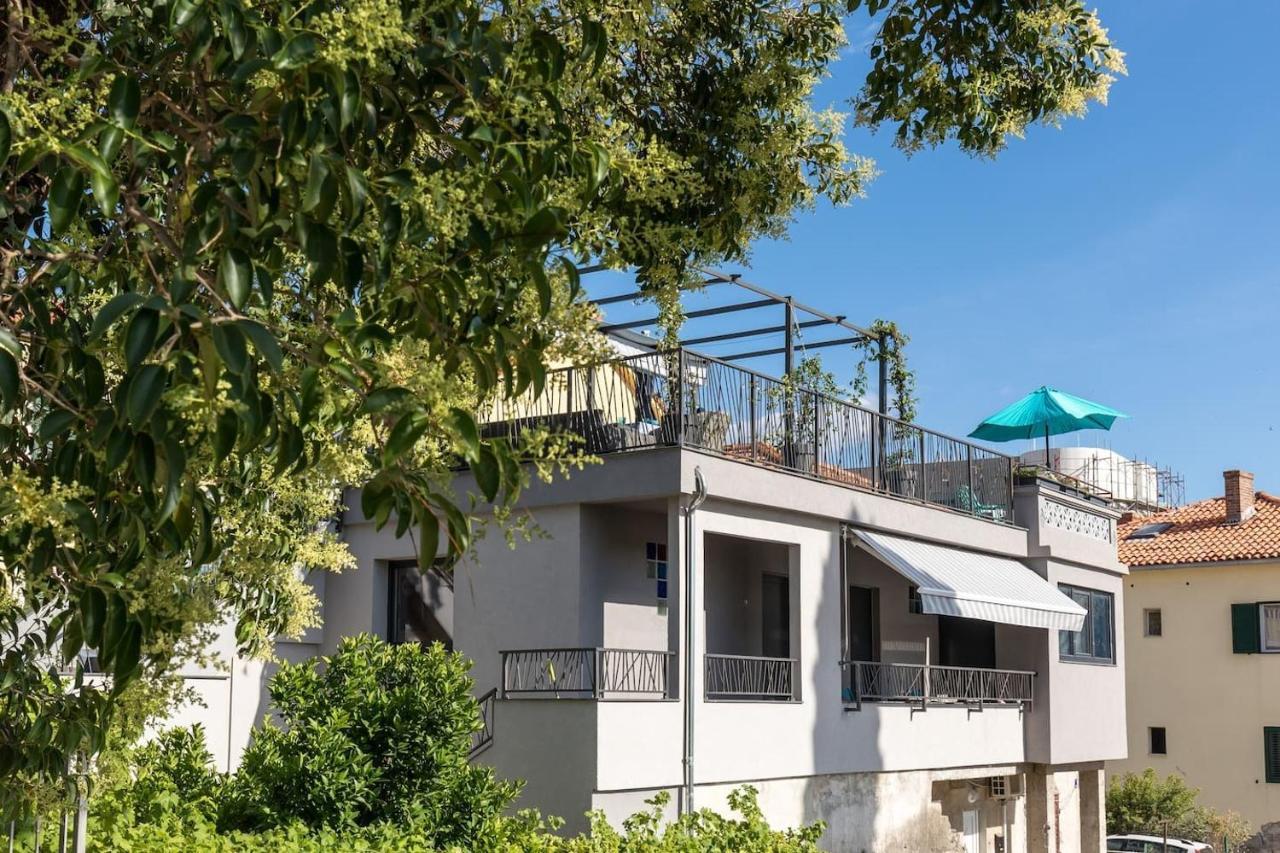 斯普利特Boutique Triple House With Garden & Roof Terrace别墅 外观 照片