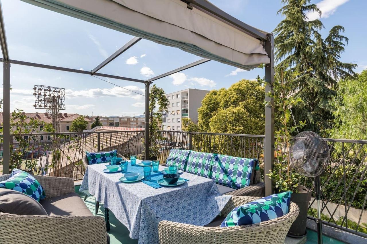 斯普利特Boutique Triple House With Garden & Roof Terrace别墅 外观 照片