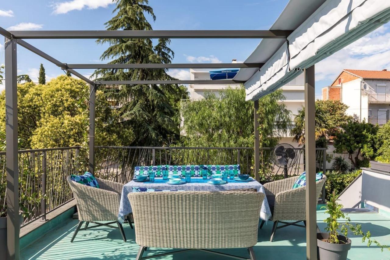 斯普利特Boutique Triple House With Garden & Roof Terrace别墅 外观 照片